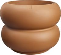 elho Pot de Fleurs amber roll low 60 cm - caramel