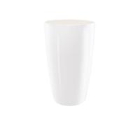 Vase Brussels Diamond Rond Haut 27CM Blanc Elho
