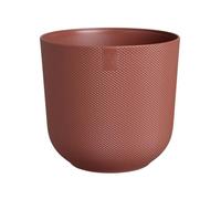 ELHO Pot de fleurs Jazz Rond - Rouge - Ø 29.5 x H 27 cm - Intérieur - 100% recyclé