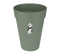 Elho Loft Urban Rond Haut 35 - Pot De Fleurs pour Extérieur - Ø 33.5 x H 45.3 cm - Vert/Vert Pistache