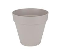 ELHO Pot de fleurs rond avec roues Loft Urban - Ø 40 cm - Gris chaud