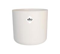 ELHO Pot de fleurs rond B.for Soft 35 - Ø 35 x H 32 cm - Intérieur - 100% recyclé - Blanc