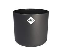 ELHO Pot de fleurs rond B.FOR Soft - Plastique - Ø29,5 x H 27,6 cm - Anthracite