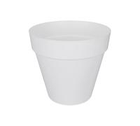Elho Pot De Fleurs Rond Loft Urban - Ø Ø 25 Cm - Blanc Multicolore