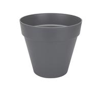ELHO Pot de fleurs rond Loft Urban - Ø 25 cm - Gris anthracite