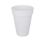 ELHO Pot de fleurs Rond Loft Urban - Ø 34 x 45,6 cm - 23 l - Blanc