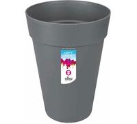 Elho – Pot de fleurs pour extérieur Loft Urban Rond Haut 35 – Ø 33,5 x H 45,3 cm – Noir/Anthracite
