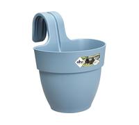 ELHO - Pot de fleurs - Vibia Campana Easy Hanger Small - Bleu Vintage - Balcon extérieur - L 24.1 x W 20.5 x H 26.5 cm