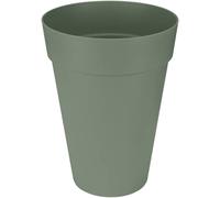 Elho Pot de fleurs Loft Urban rond haut Ø 34 x H 45 cm Extérieur 100% recyclé Vert