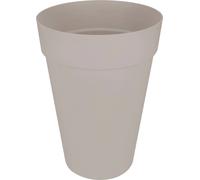 Pot De Fleurs Rond Elho Loft Urban Haut 42 - Gris - Ø 42 X H 56 Cm - Extérieur Gris