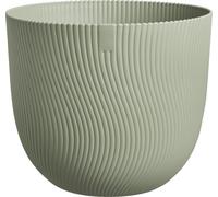 Elho Pot de fleurs Sereh Round 40 - 100% recyclé - Ø 39 x H 33,3 cm - Vert