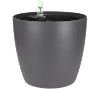 elho Set All-in-1 Pot Brussel Rond 18 cm avec Système d’Irrigation - anthracite
