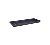 ELHO Soucoupe pour jardiniere Green Basics 60 - Vivre noir - Exterieur - XXL - O 54.9 x H 4.6 cm