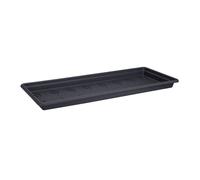 ELHO Soucoupe Jardinière Green Basic XXL - L 32,9 x l72.2 x H 5.8 cm - Noir - Plastique