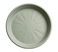 Elho Soucoupe Universel Ronde 25 - Soucoupe pour Intérieur & Extérieur - Ø 25.0 x H 3.8 cm - Ø 25.0 x H 3.8 cm - Vert/Vert Thym