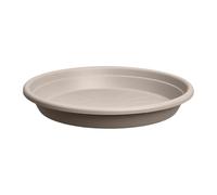 Elho Soucoupe Universelle Ronde 48cm Soucoupe - Mushroom Beige | Ø 48 x H 6.8 cm | Convient à l’intérieur et à l’extérieur | Plastique 100 % recyclé