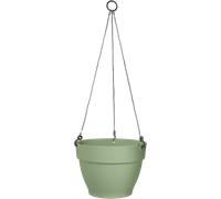 Elho Vibia Campana Suspension 26 - Pot De Fleurs pour Extérieur - Ø 26.0 x H 18.4 cm - Vert/Vert Pistache