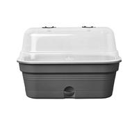 Elho Vase à Partir De Culture Vert Basics Grow Tray ALLIN1 M Living Noire