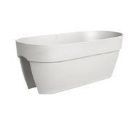 Elho Vase Balustrade Vibia Cloche Fleur Pont 60CM Blanc Soie