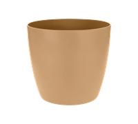 Elho Vase Bruxelles Rond 16CM Cookie Marron