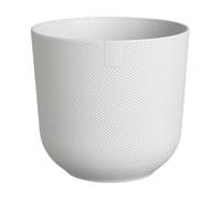 Elho , Vase Jazz Rond Blanc Ø14XH13CM, Vases Intérieur Extérieur
