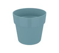 Elho B.for Original Rond Mini 11 - Pot De Fleurs pour Intérieur - Ø 11.0 x H 10.0 cm - Bleu/Bleu Pigeon