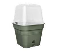 Elho Vaso De Culture Green Basics Growpot Carré Allin1 20Cm Vert Feuille