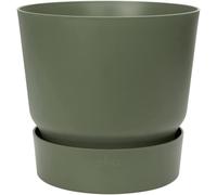 Elho Vaso Greenville Rond 14Cm Vert Feuille