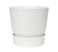 Elho Vaso Greenville Rond 20Cm Blanc