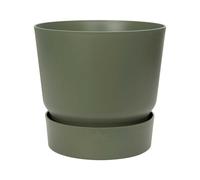 Elho Vaso Greenville Rond 20Cm Vert Feuille