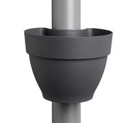 Elho Vaso Vibia Campana Drainpipe Clicker 22CM Anthracite