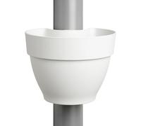 Elho Vaso Vibia Campana Drainpipe Clicker 22CM Blanc