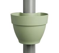 Elho Vaso Vibia Campana Drainpipe Clicker 22Cm Vert Pistache