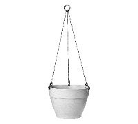 Elho Vaso Vibia Campana Hanging Basket 26Cm Living Concrete