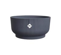 Elho Pot de fleurs Vibes Fold Bowl 25 cm pour intérieur – Plastique 100% recyclé – Anthracite