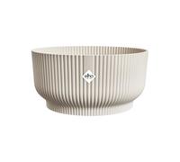 Elho Vibes Fold Bowl 25cm Pot de Fleurs - Linen White
