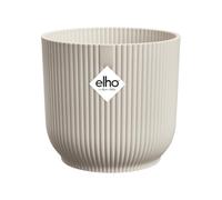 Elho Vibes Fold Rond 35cm Pot de Fleurs - Linen White