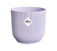 Elho Vibes Fold Rond Mini 7 - Pot De Fleurs pour Intérieur - Plastique 100% recyclé - Ø 7.0 x H 6.5 cm - Violet/Soft Lilac