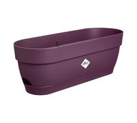 Elho Vibia Campana Balconnière 50 - Planteur pour Balcon - Ø 49.0 x H 17.0 cm - Violet/Mauve Érable