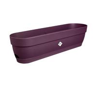 Elho Vibia Campana Balconnière 70 - Planteur pour Balcon - Ø 69.0 x H 17.0 cm - Violet/Mauve Érable