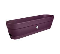Elho Vibia Campana Balconnière 70 - Planteur pour Balcon - Ø 69.0 x H 17.0 cm - Violet/Mauve Érable