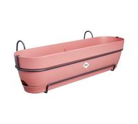 Planteur Rectangle VIBIA - Plastique - Réservoir - Ø70 - Rose Poussière