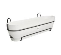 Elho Vibia Campana balconnière allin1 70cm balconnière - Blanc Soie