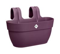 Elho Vibia Campana Easy Hanger M 36 - Planteur pour Balcon & Extérieur - Ø 36.0 x H 26.5 cm - Violet/Mauve Érable