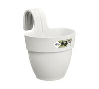 ELHO - Pot de fleurs - Vibia Campana Easy Hanger Small - Blanc Soie - Balcon extérieur - L 24.1 x W 20.5 x H 26.5 cm