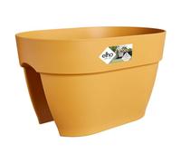 Elho Vibia Campana Flower Bridge 40cm Balconnière - Jaune Miel