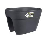 Elho Vibia Campana Flower Bridge 40cm Pot de Fleurs - Anthracite | L 26 x l 39 x H 22 cm | Convient pour l’extérieur