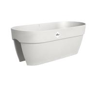 Elho Jardinière Vibia Campana Flower Bridge 60 –Plastique 100% recyclé L59×B26×H22cm Blanc/Blanc Soie