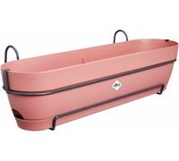 elho® Vibia campana Jardinière rose poudré 70 cm avec support allin1 - plastique