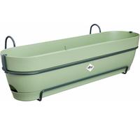 elho® Vibia campana Jardinière vert pistache 70 cm avec support allin1 - plastique